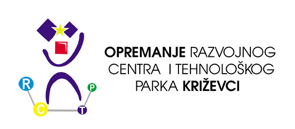Logotip projekta Opremanje Razvojnog centra i tehnološkog parka Križevci