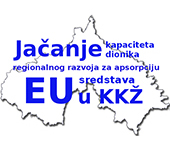 Logo projekta Jačanje kapaciteta dionika regionalnog razvoja za apsorpciju EU sredstava u Koprivničko-križevačku županiju