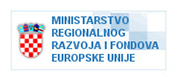 Logo Ministarstvo regionalnog razvoja i fondova Europske unije