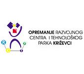 Logo projekta Opremanje Razvojnog centra i tehnološkog parka Križevci