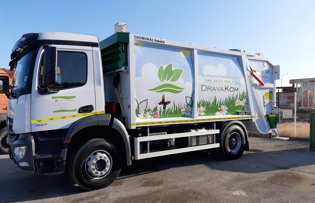 Logotip projekta Nabava komunalnog vozila za odvojeno prikupljanje otpada