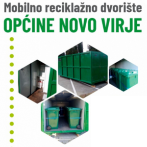 Logotip projekta Mobilno reciklažno dvorište Općine Novo Virje