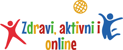 Logotip projekta Zdravi, aktivni i online