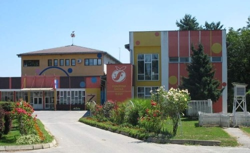 Logotip projekta Energetska obnova zgrade Osnovne škole prof. Franje Viktora Šignjara, Virje
