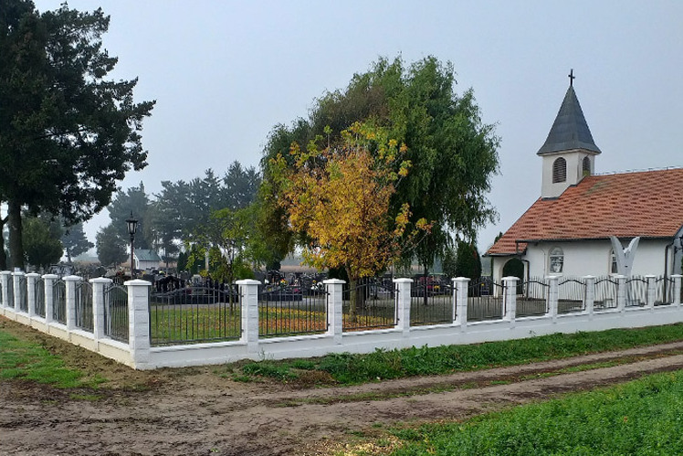 Logotip projekta Rekonstrukcija ograde groblja u Goli