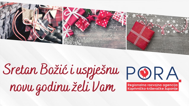 Sretan Božić i uspješnu novu godinu želi Vam PORA KKŽ