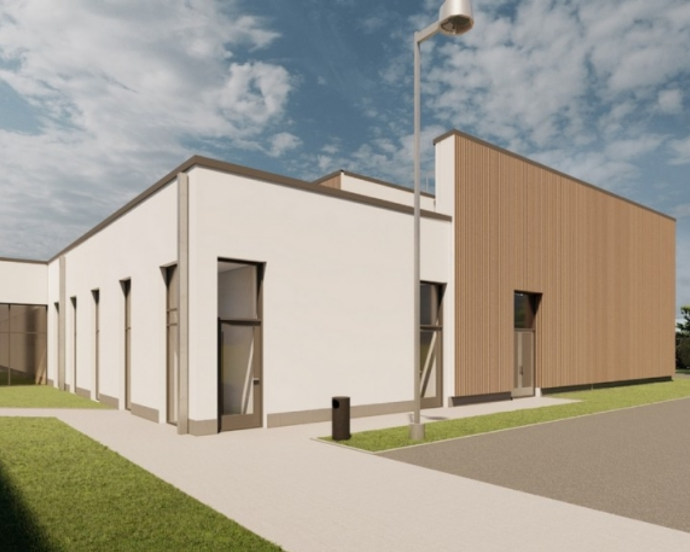 Logotip projekta Dogradnja školske sportske dvorane OŠ Mihovil Pavlek Miškina Đelekovec