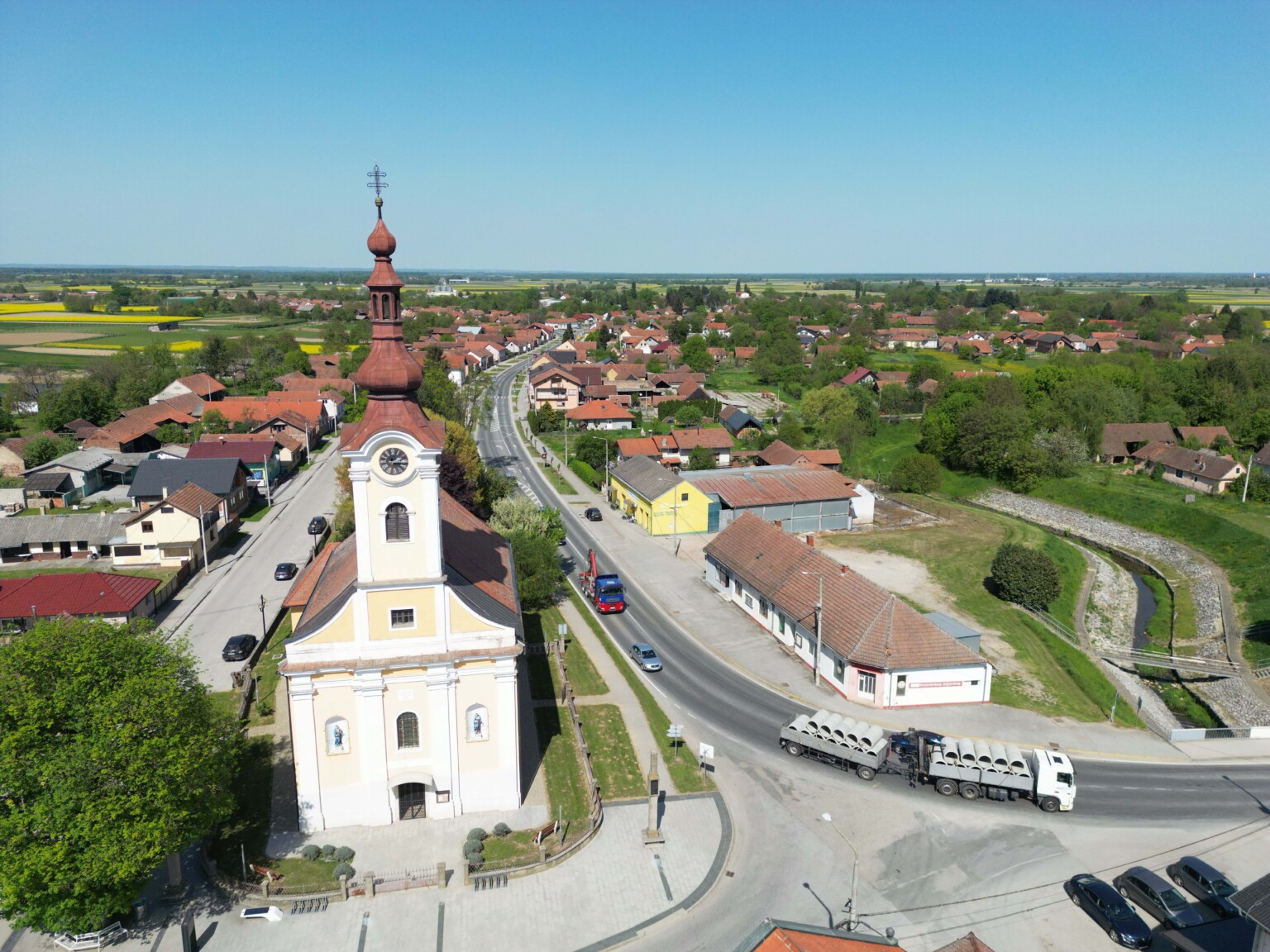 Logotip projekta Izgradnja biciklističko-pješačke staze u Ulici Blaža Mađera u Novigradu Podravskom