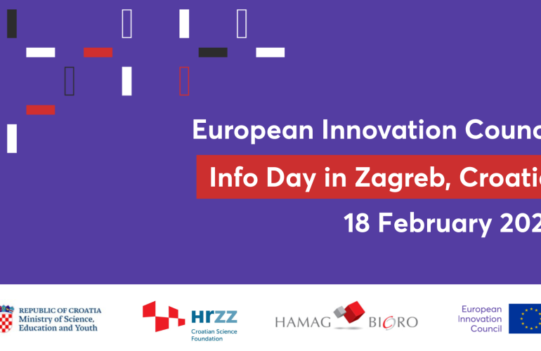 POZIV NA NACIONALNI INFORMATIVNI DAN PROGRAMA OBZOR EUROPA: EUROPSKO VIJEĆE ZA INOVACIJE (EIC) 2026.